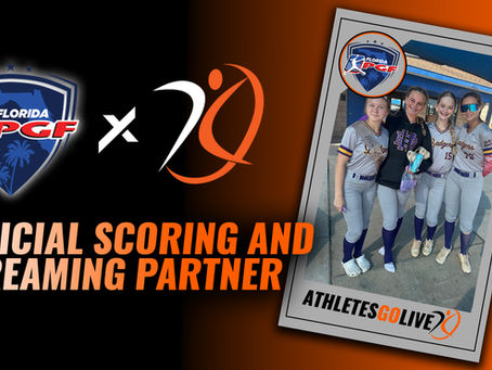 Florida Premier Girls Fastpitch (PGF) Signs Scoring and Streaming AgreementWith AthletesGoLive (AGL)
