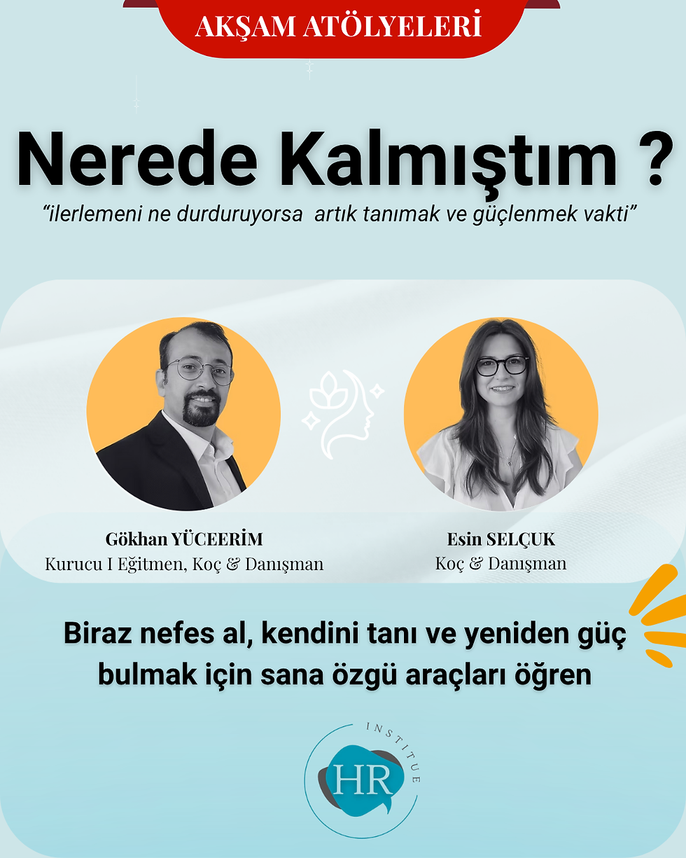 AKŞAM ATÖLYELERİ - 21.10.2025