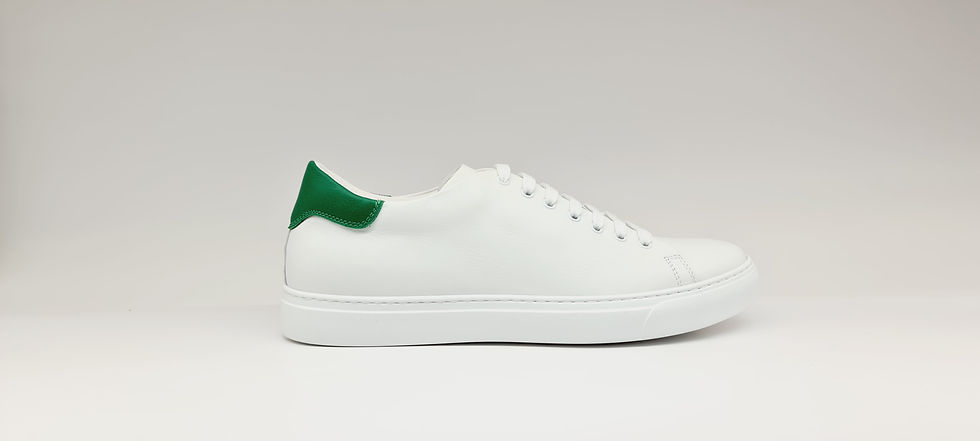 Miniatura: Sneaker bianca e verde - Art U150