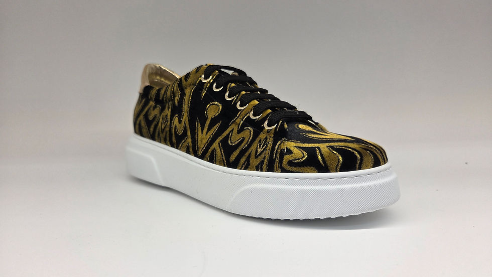 Miniatura: Sneaker in velluto stampato