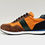 Miniatura: Sneaker multicolore con base arancio - Art. U157