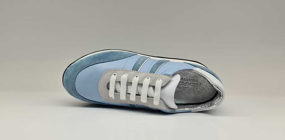 Miniatura: Sneaker celeste e bianca - Art 741