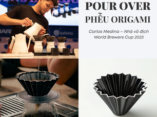 CÔNG THỨC POUROVER DÙNG PHỄU ORIGAMI