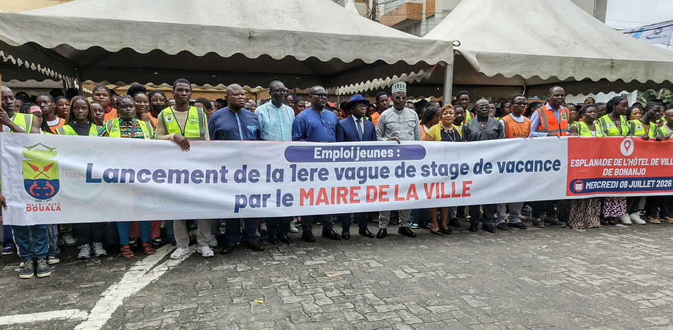 Stages de vacances 2026 : le Maire de Douala fait de la jeunesse un pilier de sa vision pour l'avenir de la métropole