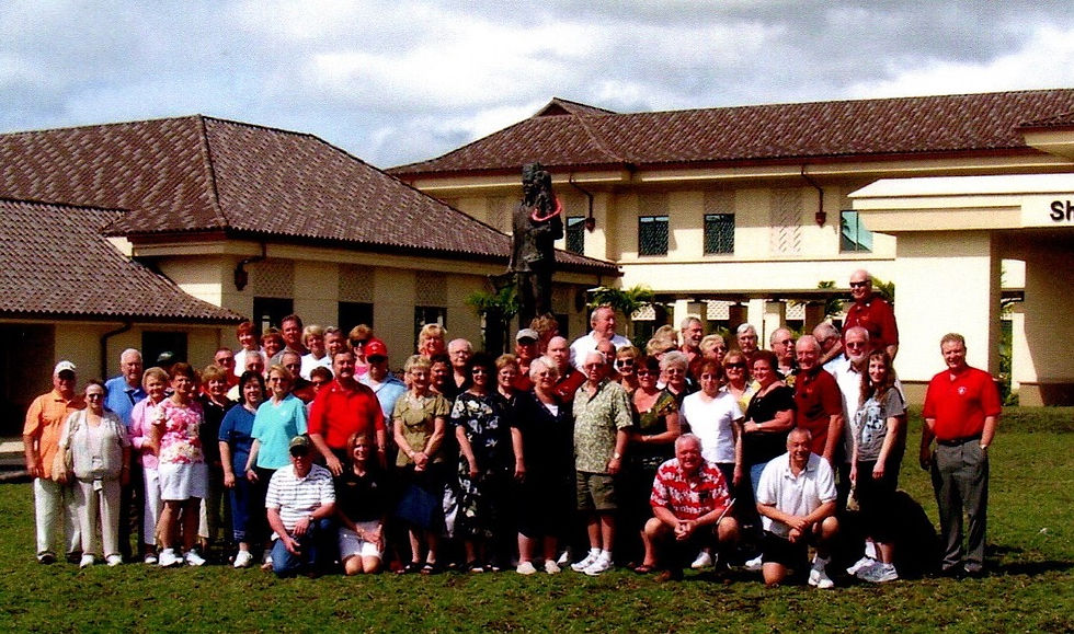 🌺🎩 Aloha, Brotherhood - As part of Ill. Sir Bob Lee’s wide-reaching Shrine adventures, the journey led to Shriners Children’s Honolulu—where Nobles gathered not just for a photo, but to reaffirm their purpose. From South Dakota fields to Hawaiian shores, Bob’s legacy proves the Shrine mission travels far, but always stays close to the heart.