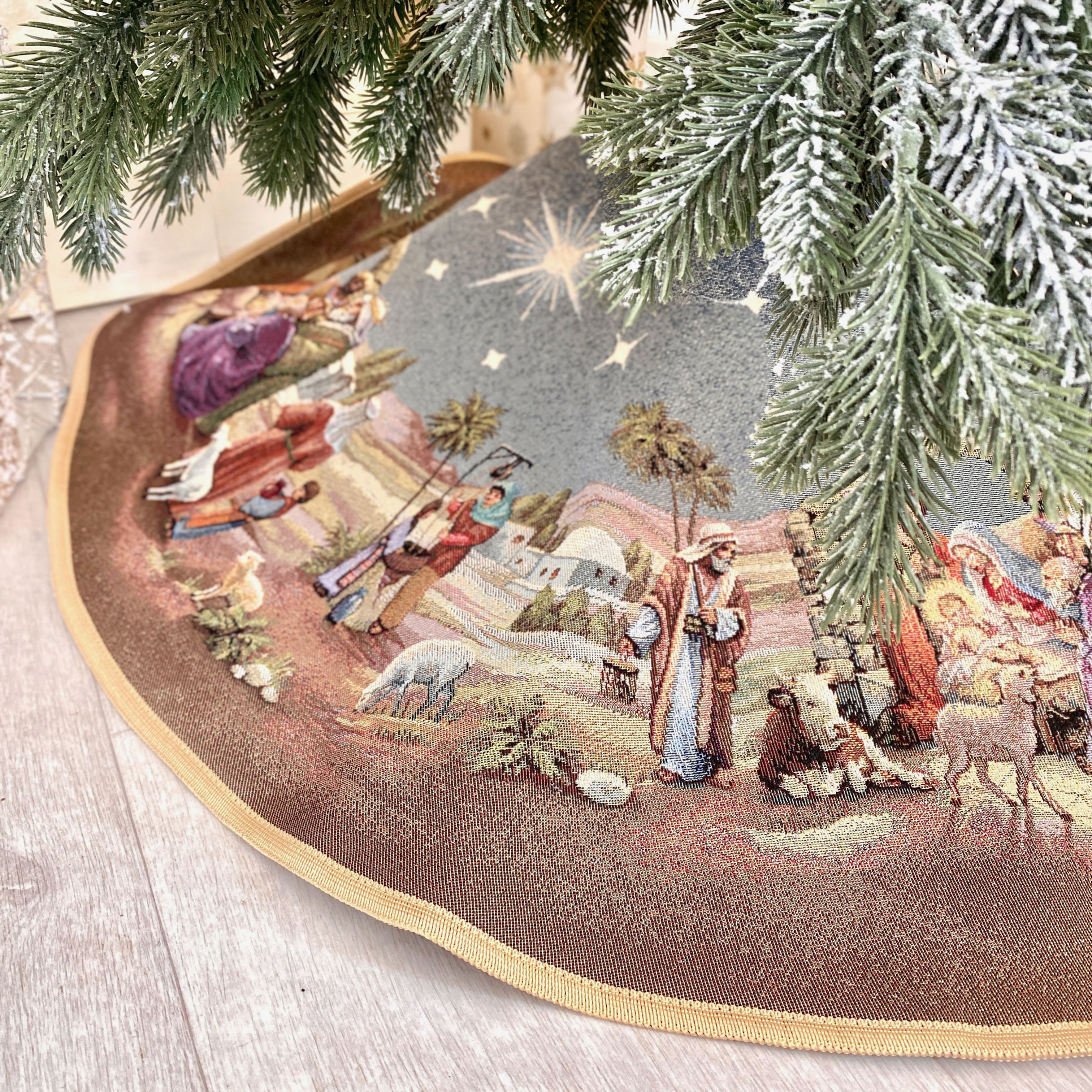 Tree Skirt-Silent Night