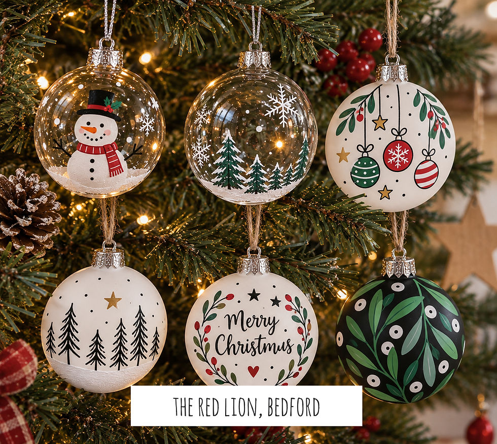Sip & Paint: Christmas Baubles