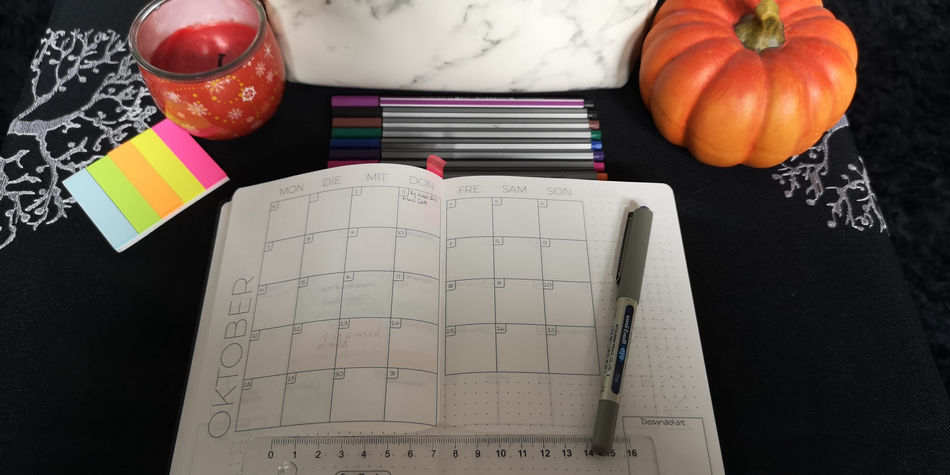 Monatsplanung Oktober