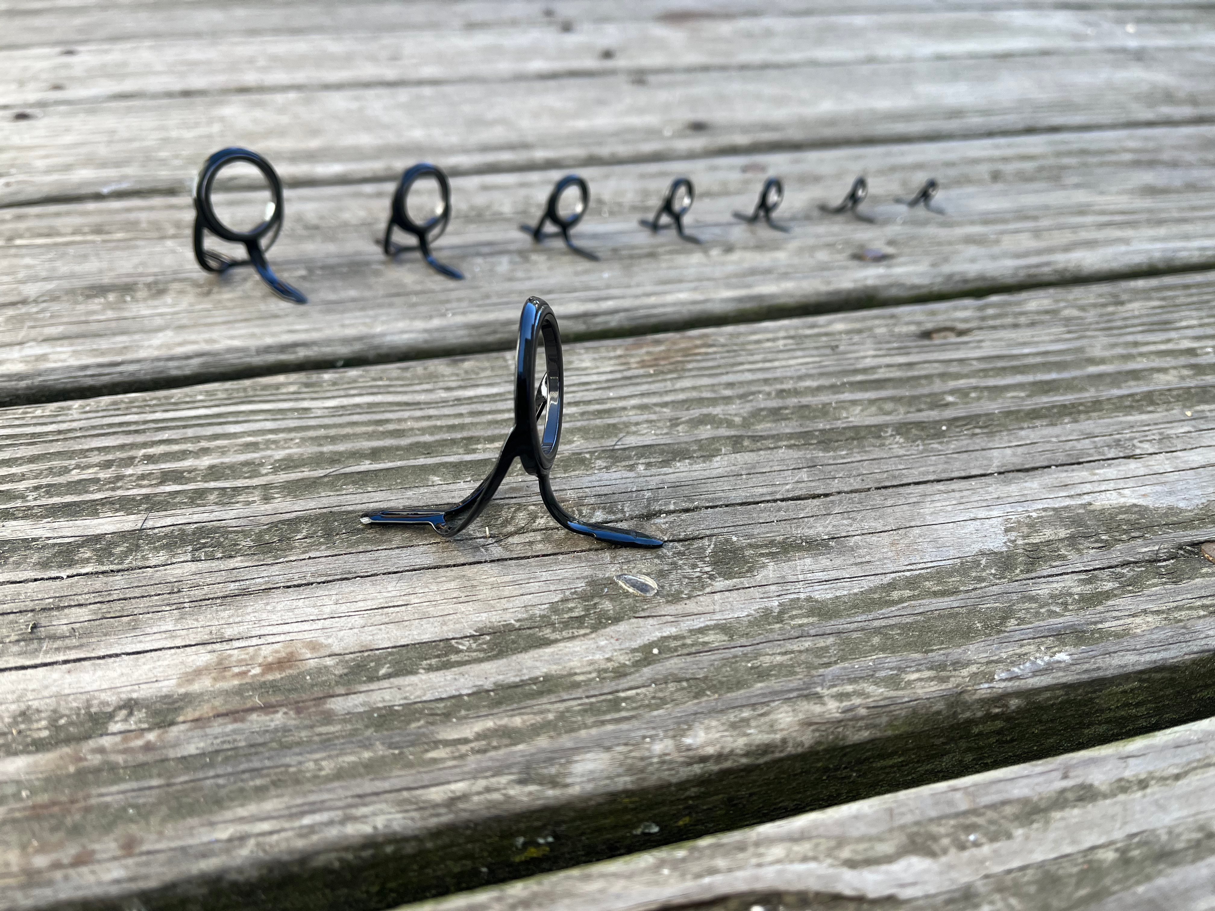 Double Foot K style Frame Black with Black ceramic inserts