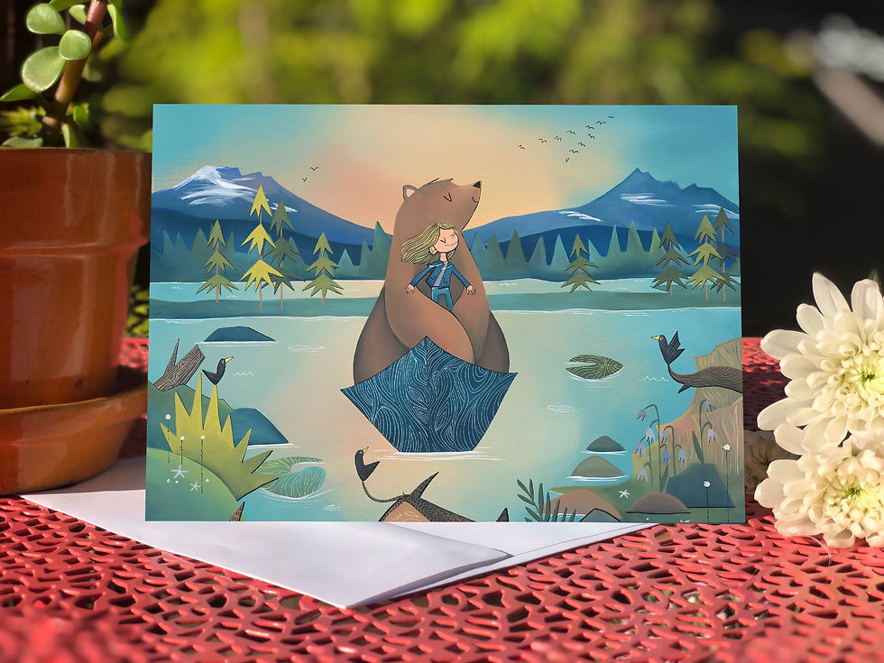 Thumbnail: #75 Sparks Lake- Blank Card