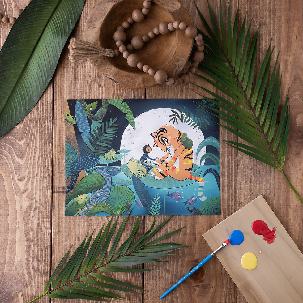 Thumbnail: #60 Tiger– Art Print