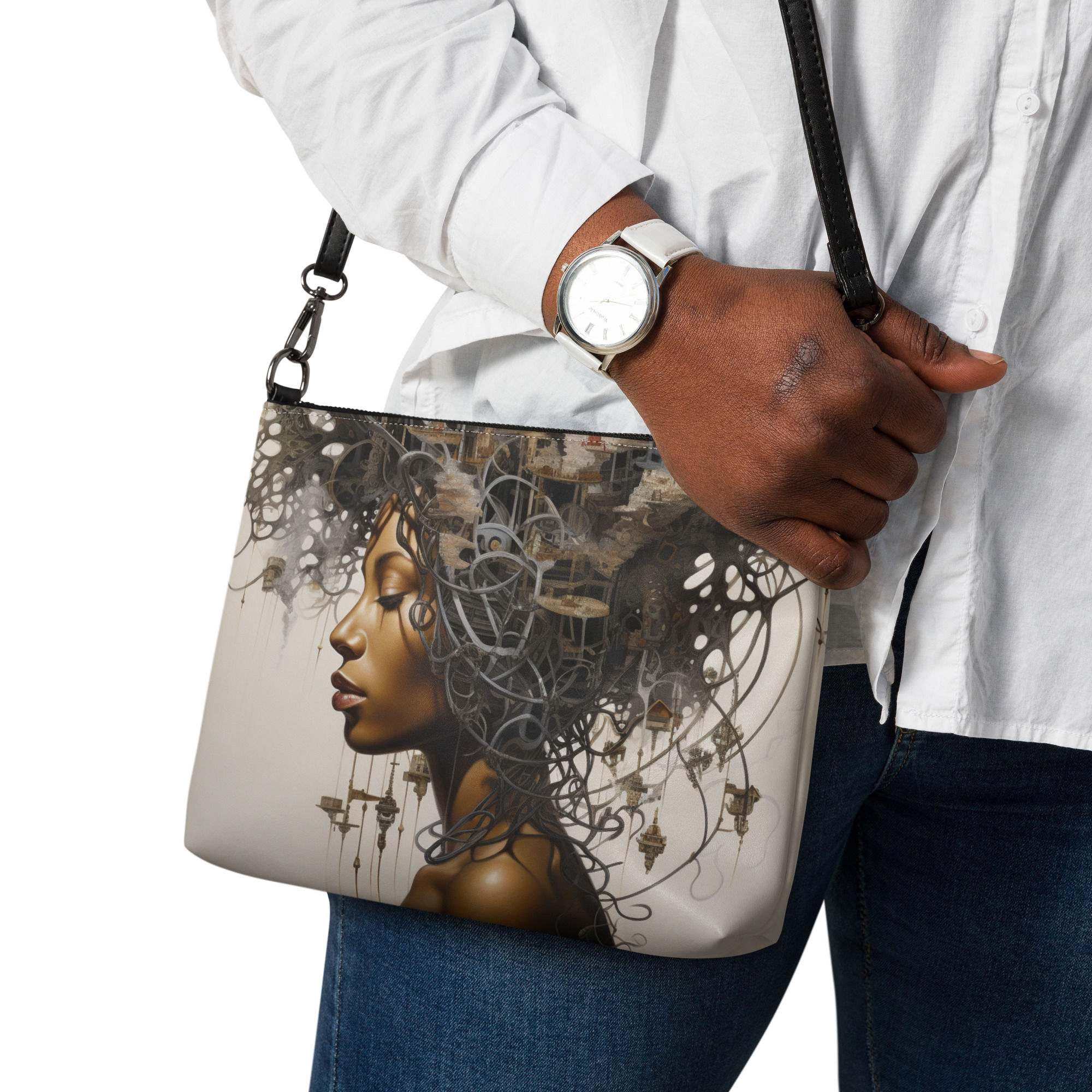 Her Beautiful Mind Crossbody bag
