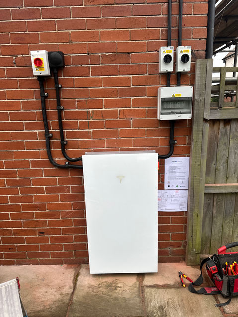 Outside power unit