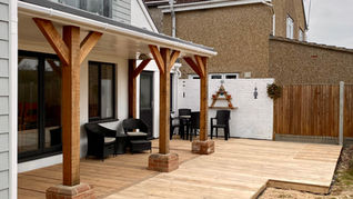 Scaffold Board Decking: A Rustic and Affordable Option