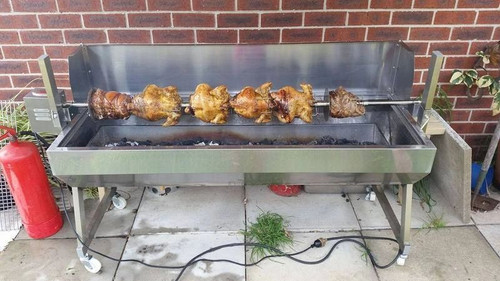 Spitfire Toaster 1500 Stainless Steel Spartan Spit Roaster with Windshield | Mid North ...