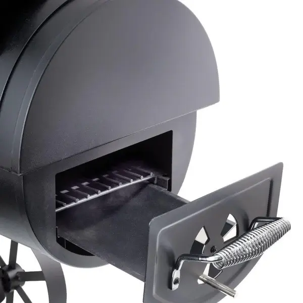 Thumbnail: Hark Hickory Pit Offset Smoker