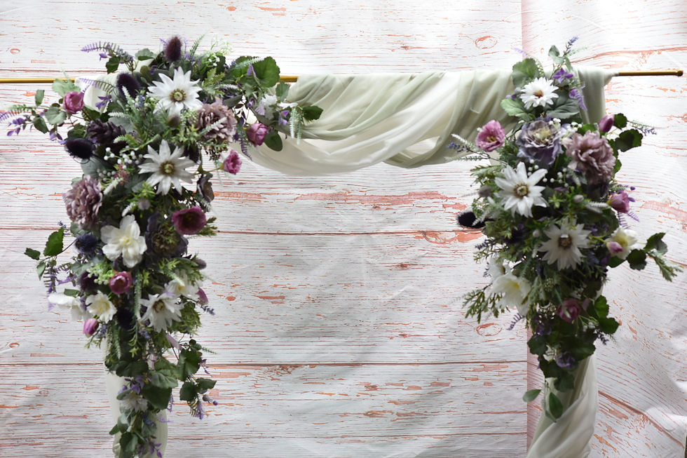 Miniature : Highland Meadow Set of x2 Arch Flower Decorations