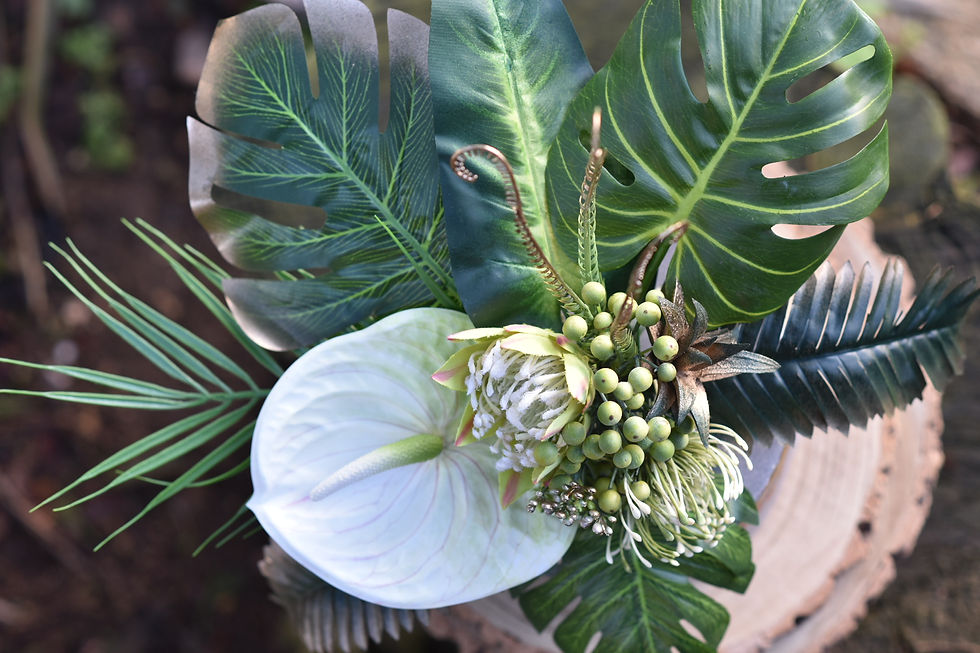 Miniatyrbilde: Tropical Cake Topper/Flowers