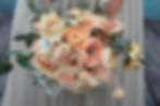 Miniatyrbilde: Peach Parfait brudebukett