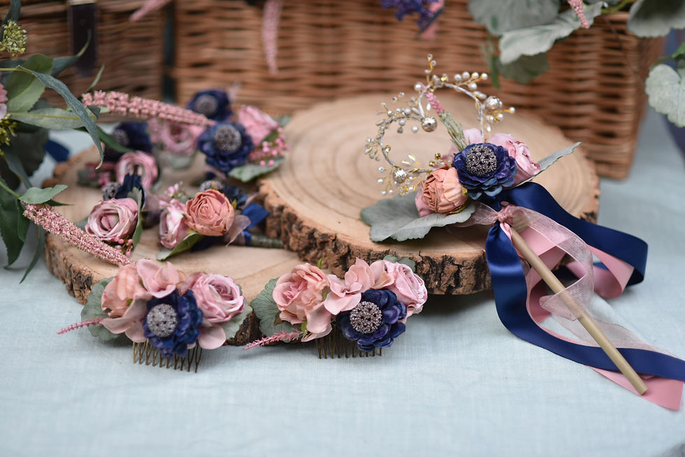 Thumbnail: Dusky Rose Bridal Flower Range