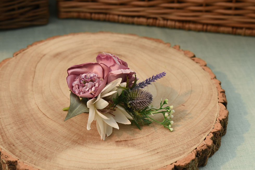 Miniatura: Spilla Corsage Prato delle Alture