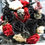 Thumbnail: Tatiana Rose Skull Red/Decadence Alternative Bridal Bouquet