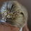 Миниатюра: Gold Embroidered Pearl and Emerald Encrusted Vintage Headband