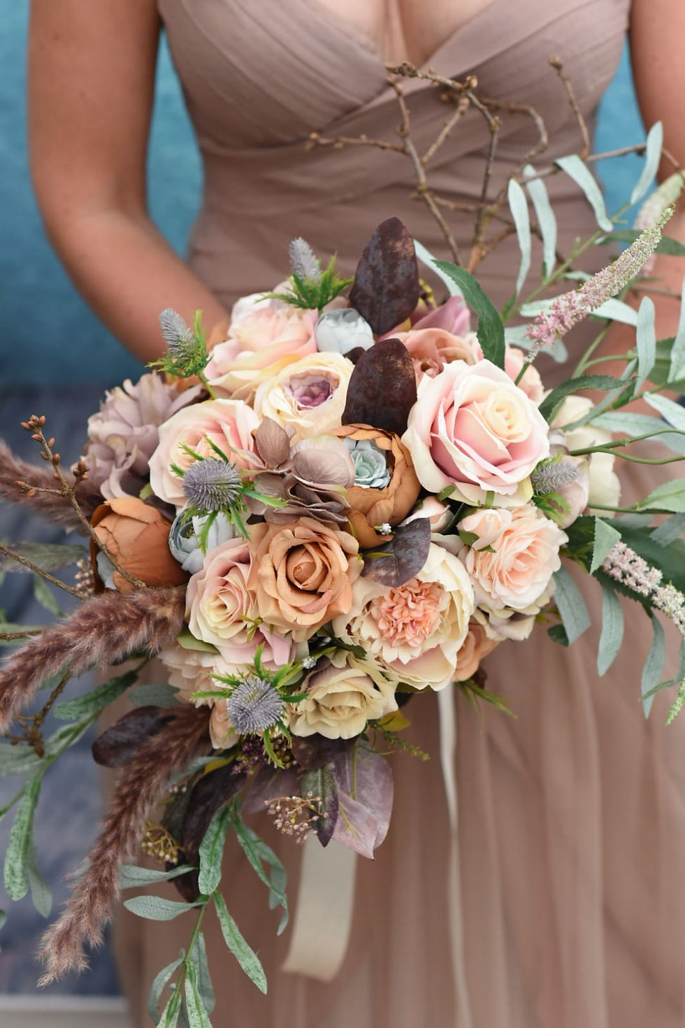 Μικρογραφία: Daydream Fairytale Fantasy Lilac Peach Blush, Coffee, Blue Bridal Flower Range