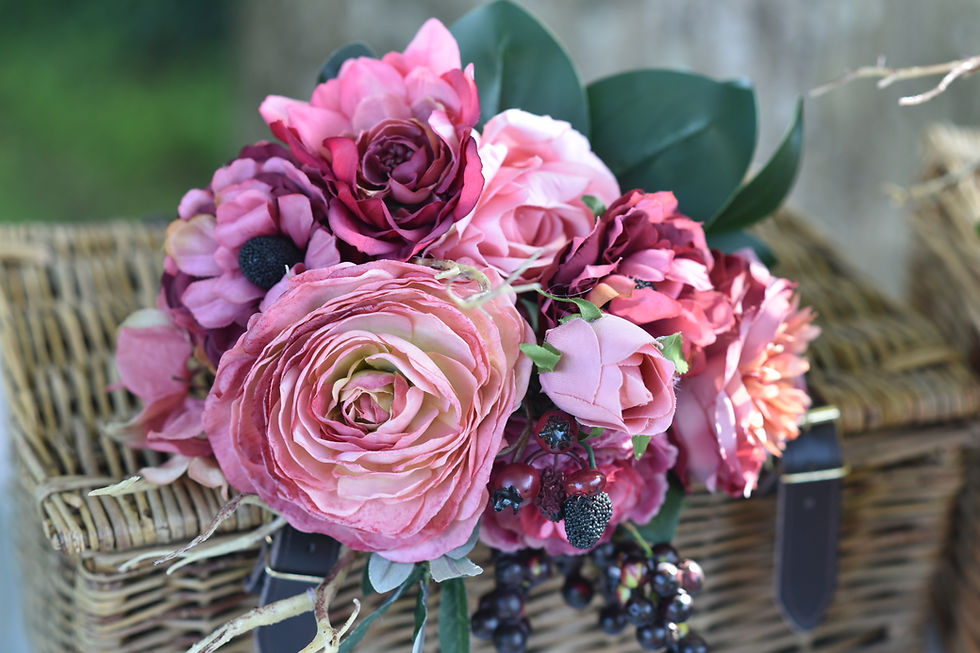 Miniatura: Canyon Rose Bridesmaid Bouquet