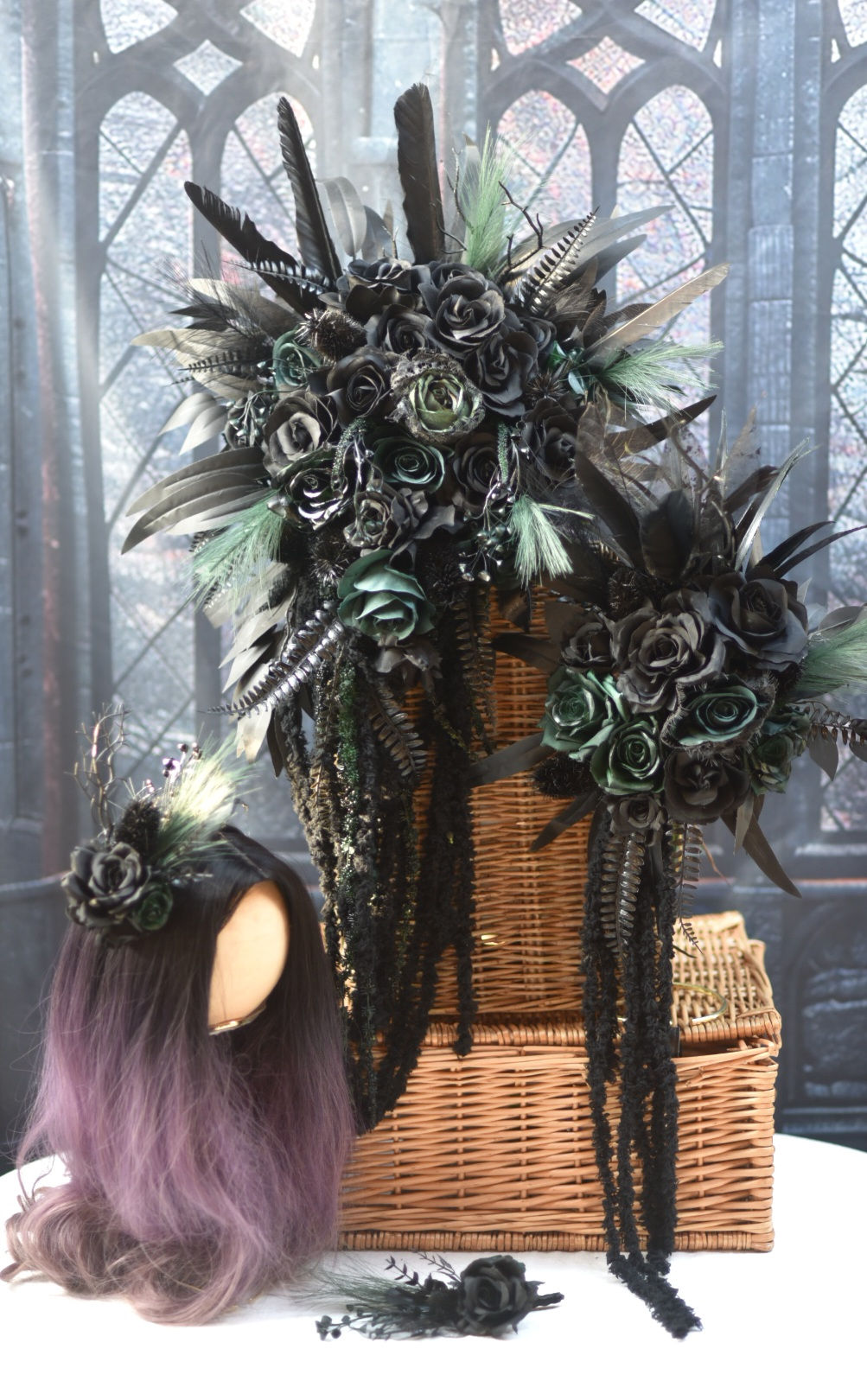 Raven Green Alternative Wedding Flower Range