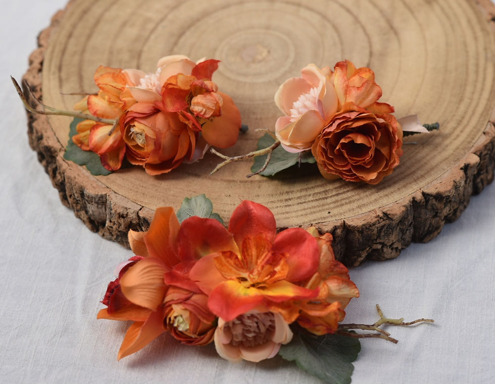 Miniatura: Emerald Isle Rust Single or set of x4 Buttonholes