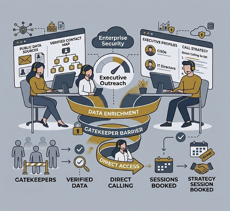 Executive outreach process for enterprise security