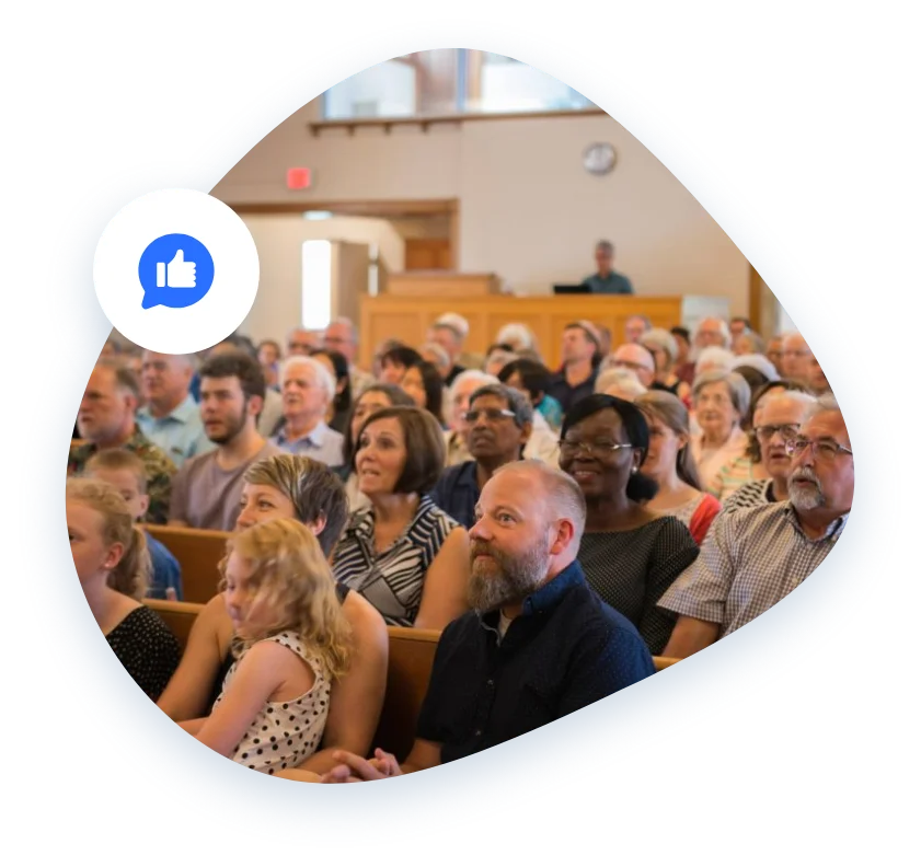 Invite guests to come to church