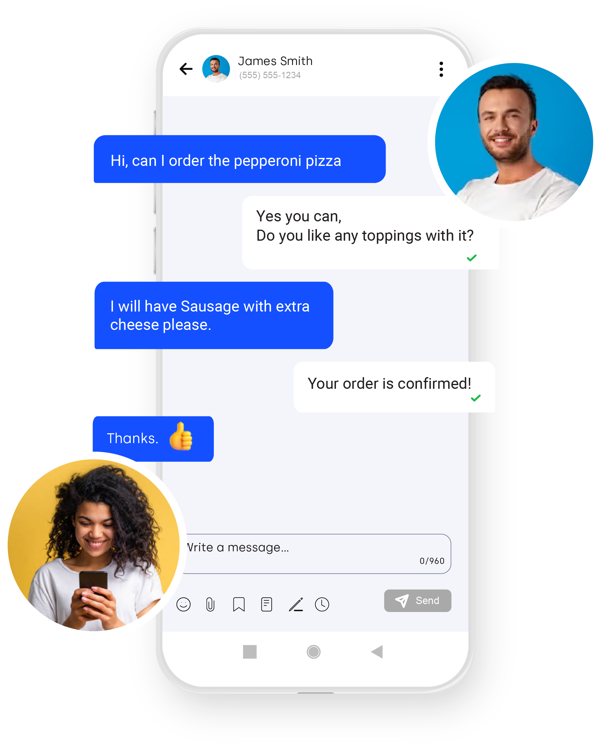 Understanding what is text-to-landline
