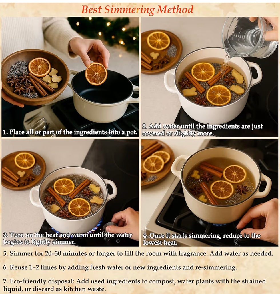 Thumbnail: Intention~ New Beginnings Simmer Pot Pot