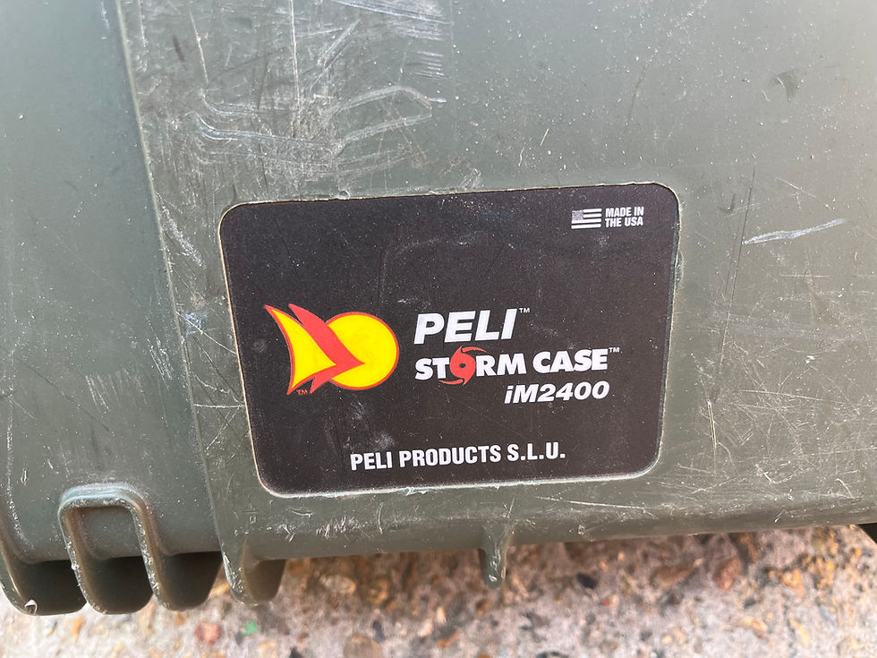 Thumbnail: Peli Storm iM2400 Case With organiser Set Green. Water Resistant