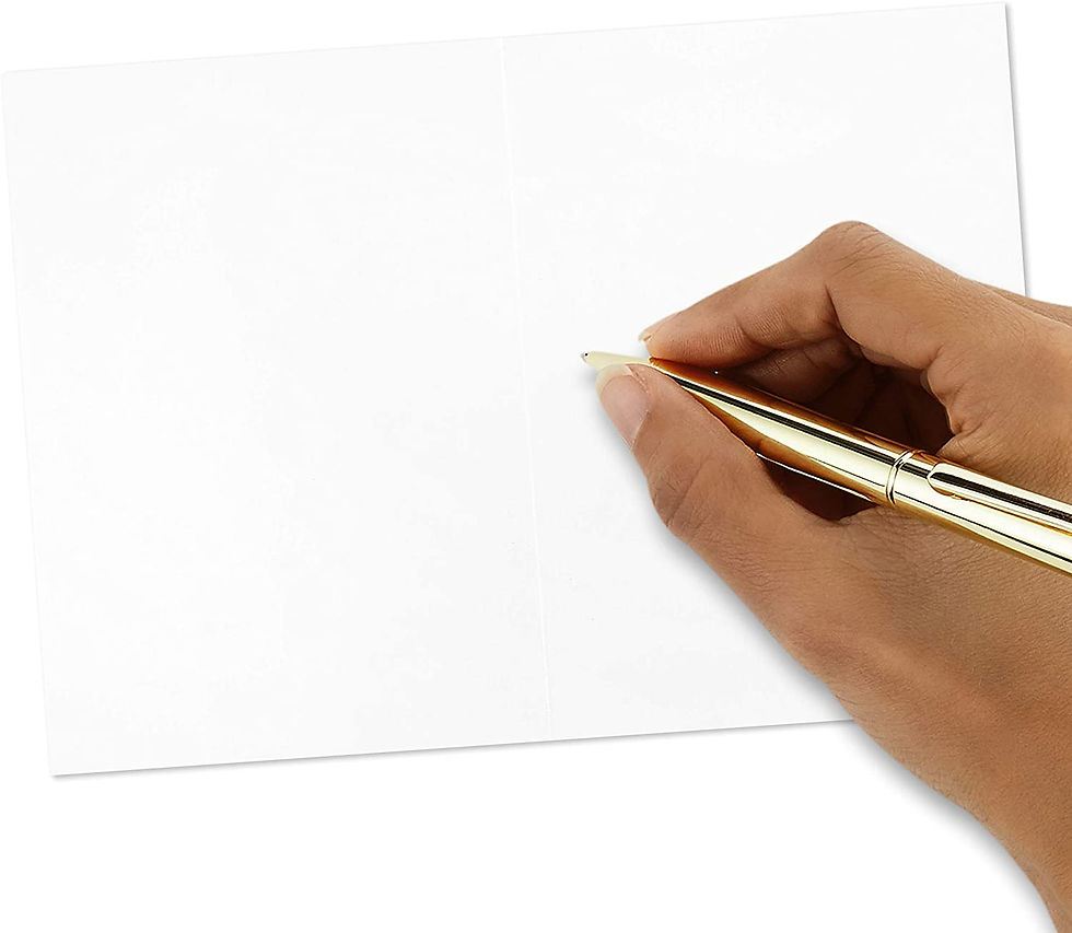 Thumbnail: Special note to your loved ones on your selected PHYSICAL CARD