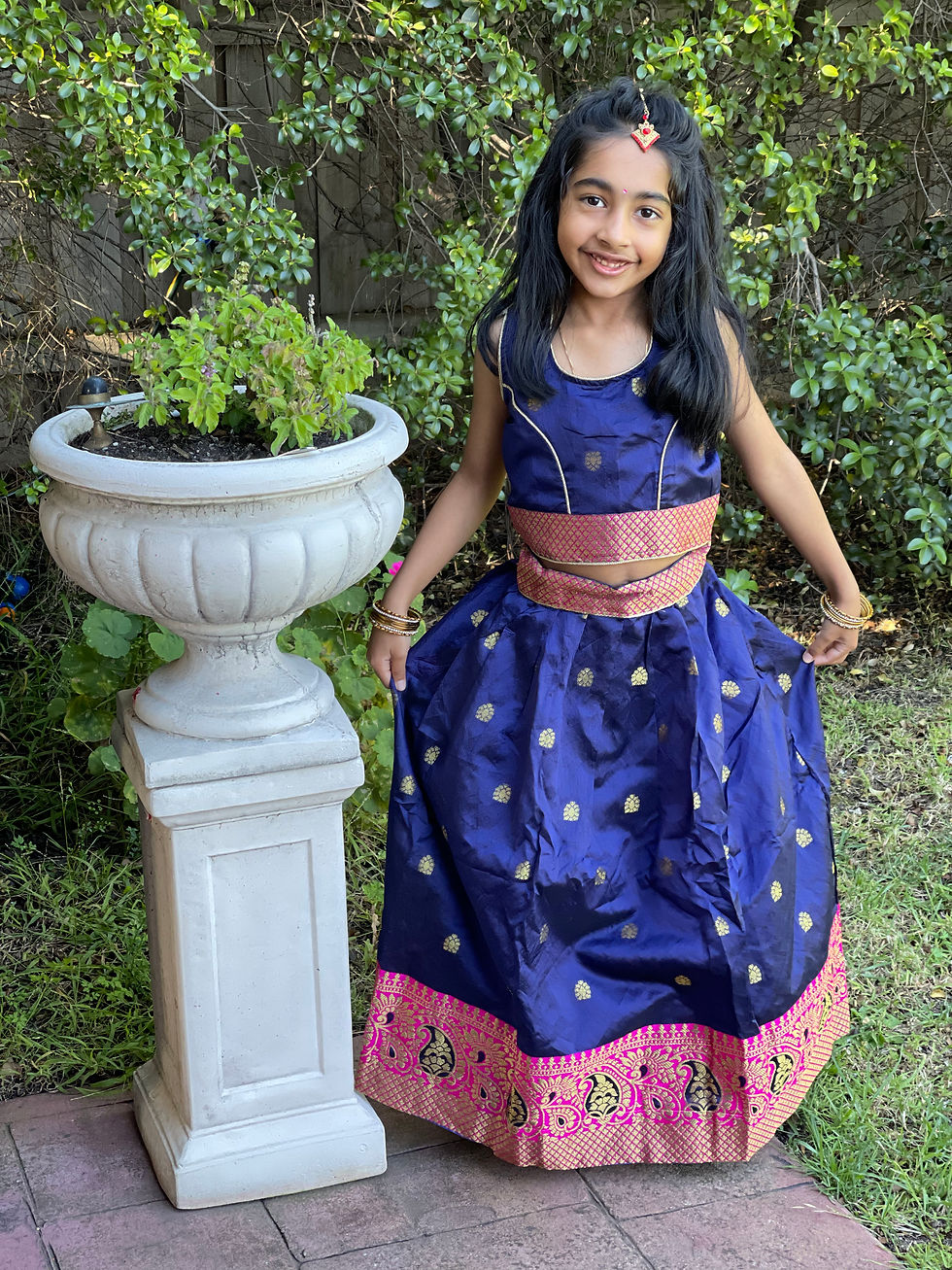 Thumbnail: P10000707 - Blue lehenga TAANI BAANI FASHION