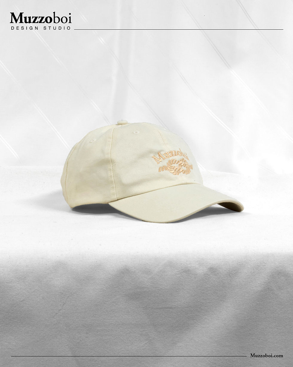 Miniatura: Cappello Ricamato nodo savoia crema