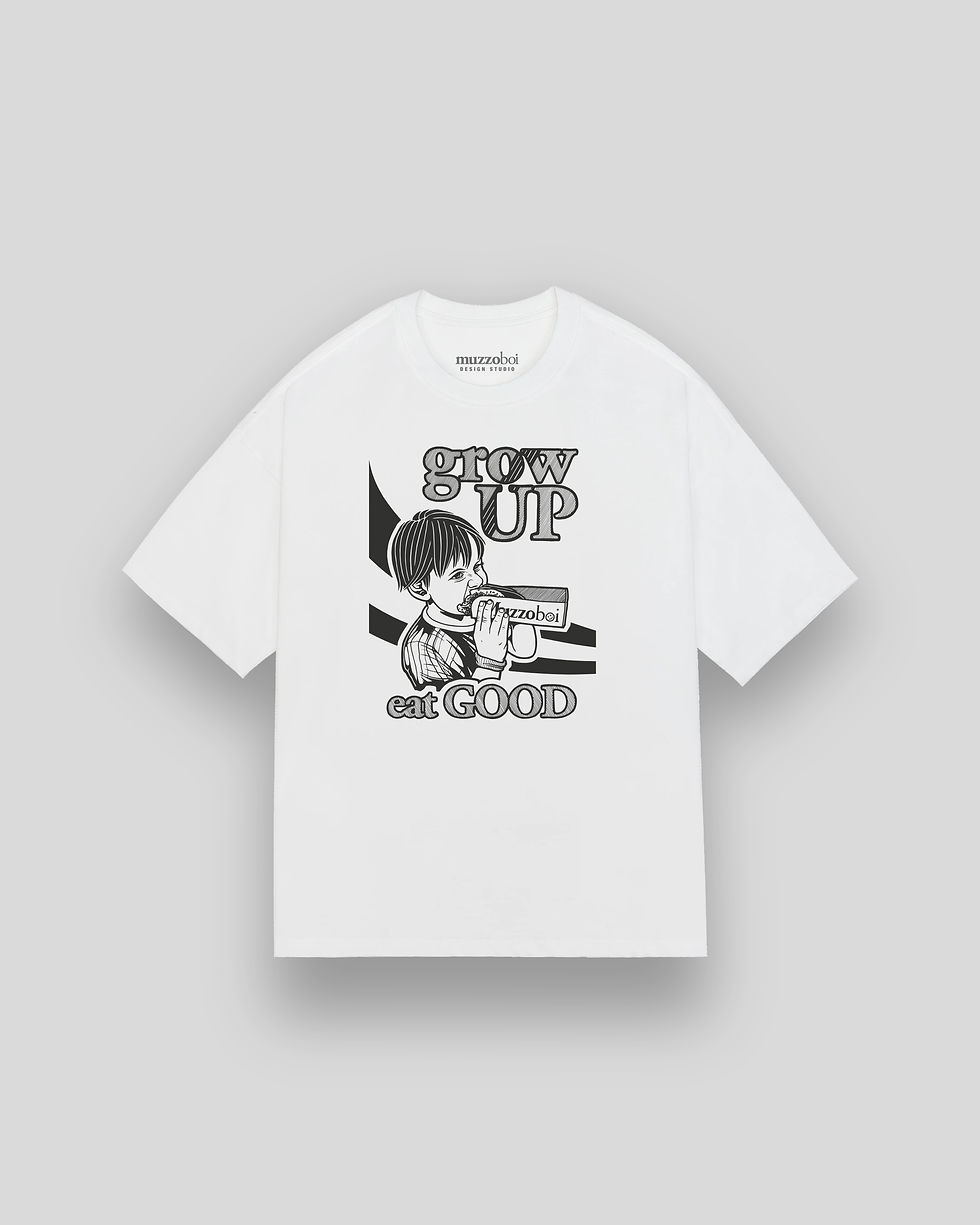 T-Shirt _ Grow UP eat Good