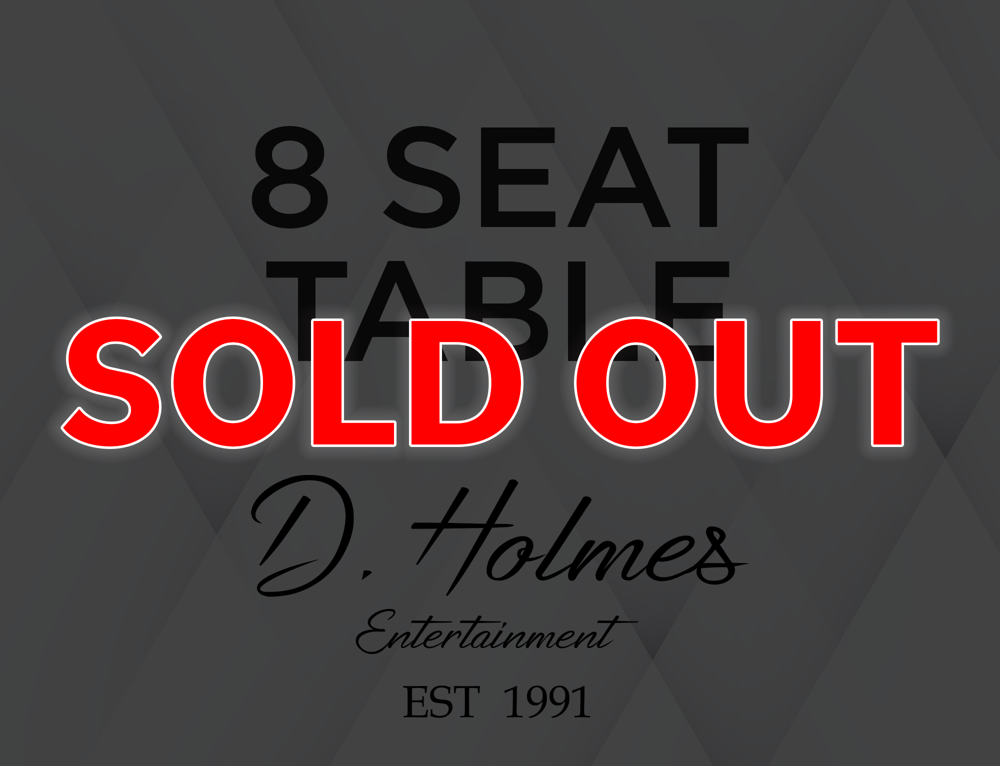 8 Seat Table