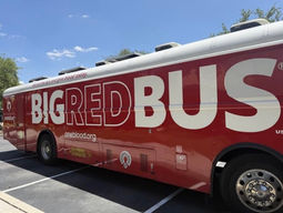 Big Red Bus is Here!