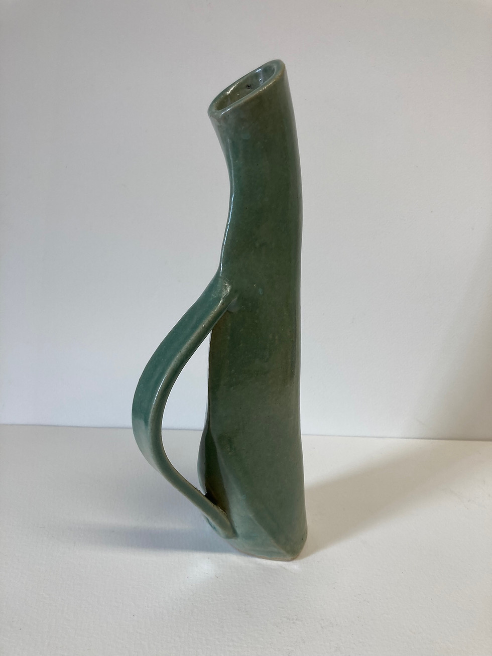 Thumbnail: Slender green jug form
