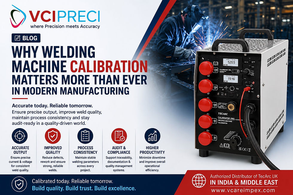 Why Welding Machine Calibration Matters More Than Ever in Modern Manufacturing