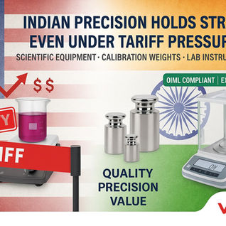 How Indian-Made Calibration Weights and Lab Equipment Stay Strong Despite U.S. Tariff Barriers