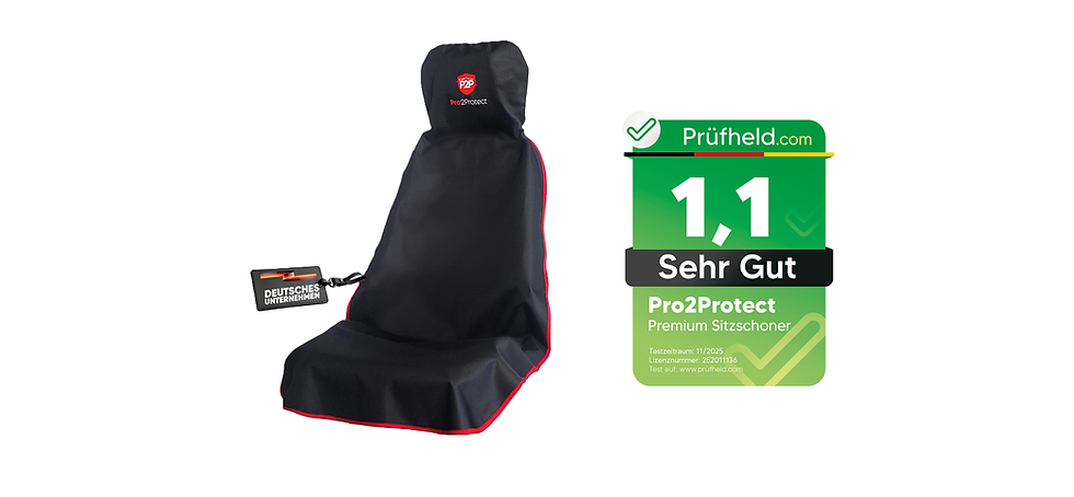 Lizenznummer: 252011136 - Sitzschoner Premium von Pro2Protect