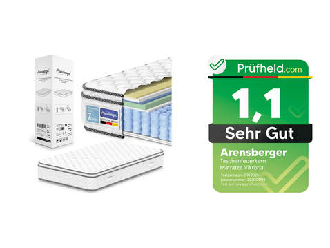 Lizenznummer: 252009113 - Taschenkernfedermatratze  Viktoria von Arensberger