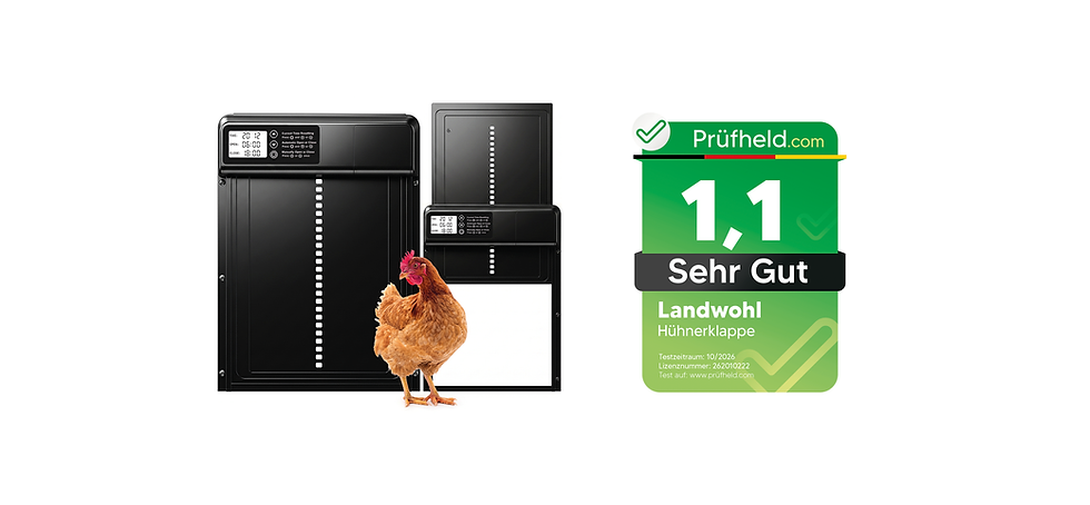 Lizenznummer: 262010222 - Hühnerklappe von Landwohl