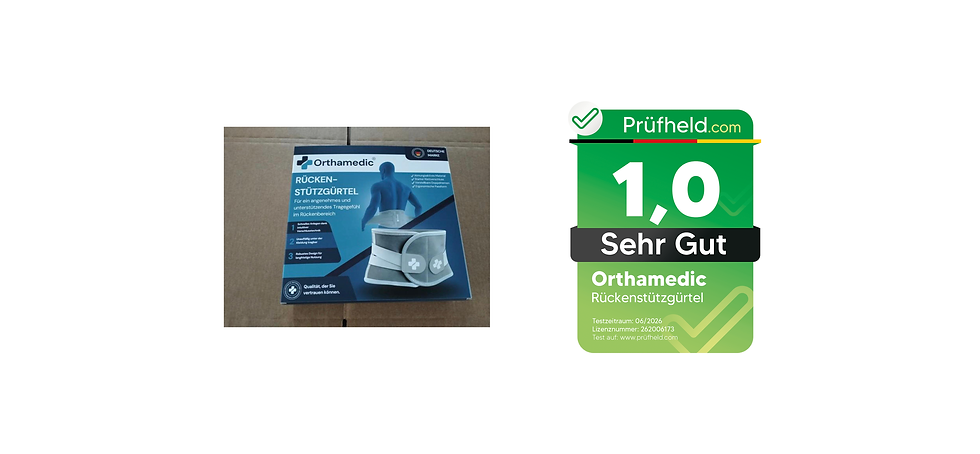 Lizenznummer: 262006173 - Rückenstützgürtel von Orthamedic