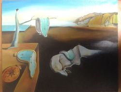 "Постоянство памяти" 40х50